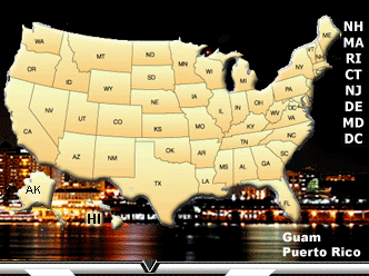 Surflocal Main Map